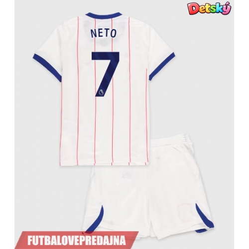 Lacne Dětský Futbalové dres Chelsea Pedro Neto #7 2026-27 Krátky Rukáv - Tretina (+ trenírky)